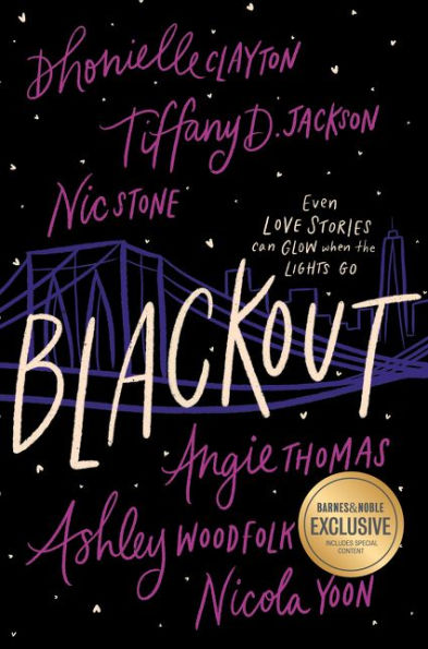 Cover for Blackout (an anthology)